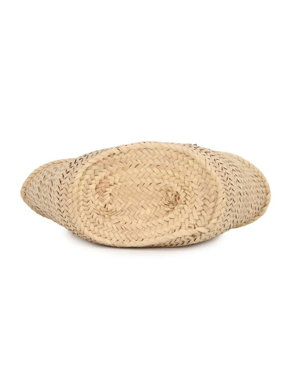 Loewe Tote Anagram Raffia Leather Basket